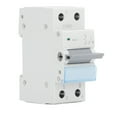 thumbnail image 1 of Interruptor de transferencia manual de doble potencia, montaje en riel DIN, enclavamiento de un solo lado, 1P, interruptor de transferencia doméstico, 230 V CA, 125 A, 1 of 14