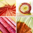 thumbnail image 4 of Avocado Plush Blanket Soft Flannel Cartoon Fruit Couch Throw, 4 of 4