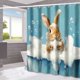 thumbnail image 4 of Holiday Decoration Shower Curtain Home Bathroom Dry And Wet Separation Shower Curtain Waterproof Shower Curtain, 4 of 6