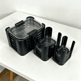 thumbnail image 2 of Lid Organizer Compatible with Rubbermaid Brilliance Containers, Stackable Lid Holder Rack, Space Saving Kitchen Storage Organizer for Cabinet Use, Medium, 2 of 4
