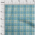 thumbnail image 1 of oneOone Viscose Jersey Fabric Madras Check Print Fabric BTY 60 Inch Wide, 1 of 5