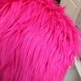 thumbnail image 4 of Luxury Shag Faux Fur-Christmas Fuzzy-Fabric by The Yard-Fluffy, Soft, Shaggy Mohair-for Sewing, Costumes, Plush Toys, Apparel, Decoration, Gnome Beard Miniature- Hot Pink(Style #5002), 4 of 4