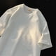 thumbnail image 4 of pstuiky camisetas para hombre, Camisas casuales de manga corta con cuello redondo y textura de color sólido para hombre ropa de hombre xl, 4 of 6