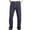 Navy, variant on Dolkfu Zipper Casual Mens Pants Denim Relaxed Fit Blue Straight Leg Outdoors Jeans Mens Trousers 30