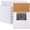 white,transparent, variant on Jointown 10 Sets Vinyl Record Mailers 12.6 x 12.6 x 1" Shipping Boxes Easy Fold Album Corrugated Cardboard Box with Fragile Stickers and Bubble Bags for Packing Shipping Moving Storage(White)