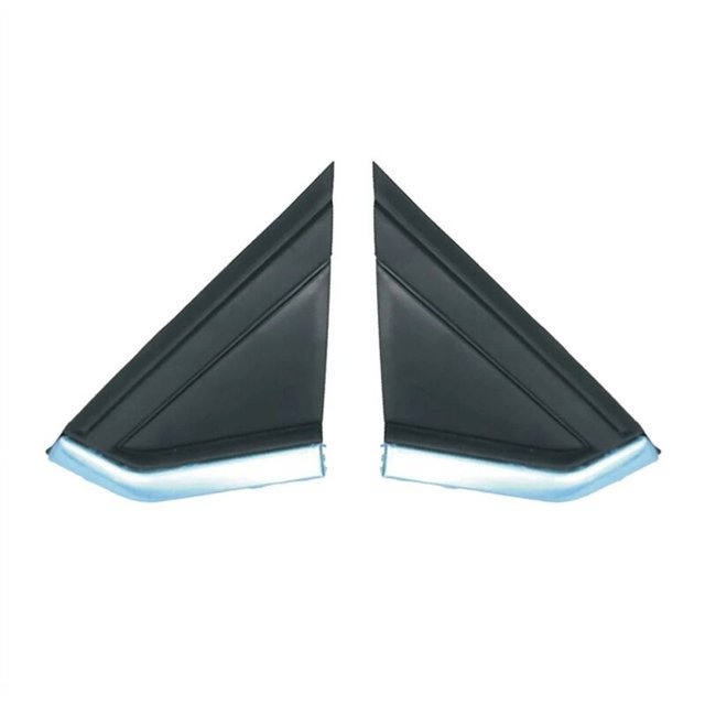 Par de placas triangulares galvanizadas automáticas para ventana 9647011377 96470112777 para C4 04-10