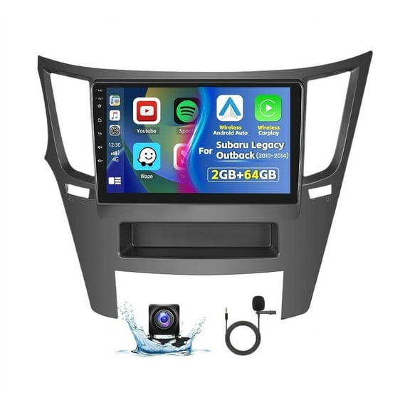 Stereo Subaru Legacy 2010-2014 Android Carplay Gps 2 32G