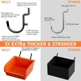 thumbnail image 3 of Kit de tablas de clavijas INCLY Metal de 48 x 24 cm con 160 piezas de accesorios, 3 of 7