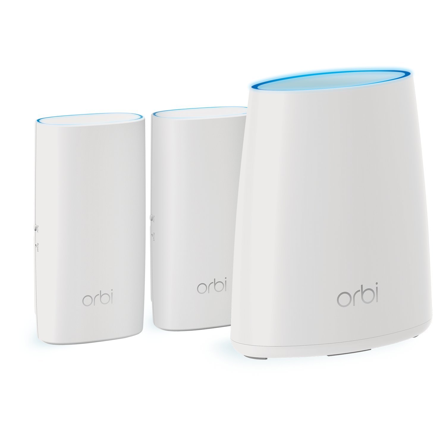 NETGEAR Orbi Whole Home Mesh WiFi System WiFi router and 2 satellite extend...