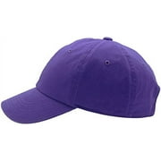 Top Level Baseball Cap Men Women-Cotton Dad Hat Plain,PUR Purple