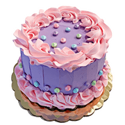 Easter Cake Display 6" Dezicakes Faux Cake Unebible Prop Cake Display