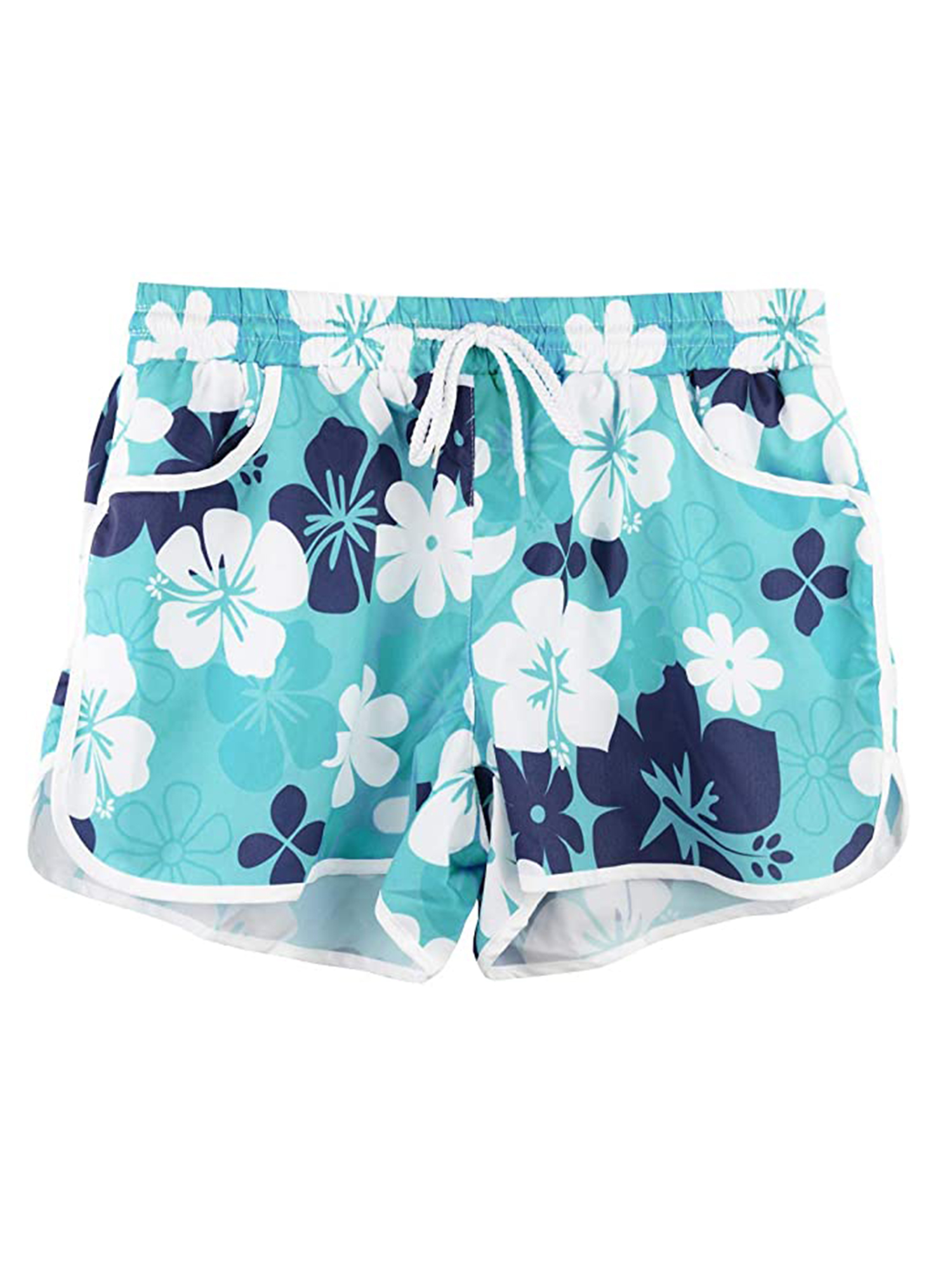 Vintage Floral Beach Swim Shorts for Women Ladies Briefs Tankini Bottoms Bikini Pants Trunks Swimwear Swimsuit Beachwear Ladies Casual Comfy Bathing Suit Casual Swimming Fitness Gym Shorts - image 1 of 4
