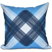 Simply Daisy 16" x 16" String Art Geometric Print Outdoor Pillow