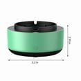 thumbnail image 3 of 2 in 1 Air Purifier Ashtray Multifunctional Smokeless with Filter,Ashtrays for Cigarettes for Home Indoor Car Office Smokeless Ashtrays for Cigarettes Indoor Clearance, 3 of 9