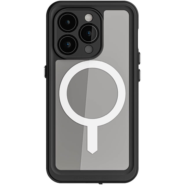 Funda GHOSTEK Nautical para iPhone 15 PRO Transparente MagSafe