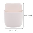 thumbnail image 1 of 6pcs Remote Control Holder Storage Box Living Room Adhesive Bedroom Hanging Rack, 1 of 6