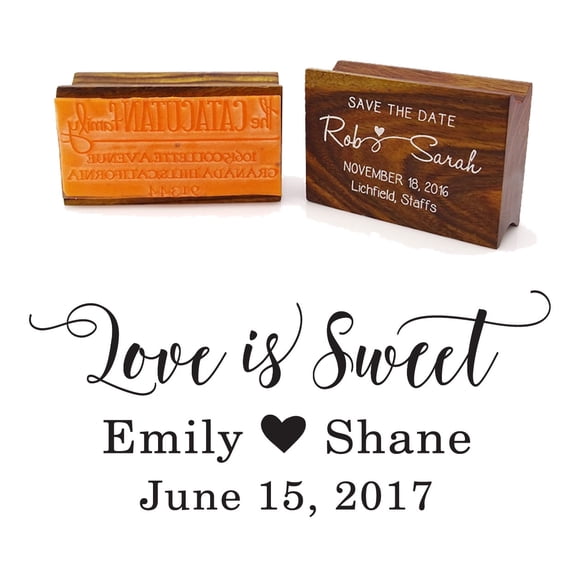 Self Inking Wedding Invitation Rubber Stamp Personalized Custom Wedding Stamp Proposal Gift Idea