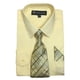 thumbnail image 1 of Fortino Landi Camisa de vestir de manga larga para hombre con corbata y pañuelo a juego Fortino Landi  SG21B, 1 of 2