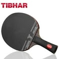 thumbnail image 3 of TIBHAR Table Tennis Racket Pimples-in Ping Pong Rackets Hight Quality Blade 6/7/8/9 Stars With Bag 7 star FL handle, 3 of 6