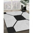 thumbnail image 2 of Ahgly Company Indoor Round Patterned Ash Gray Novelty Area Rugs, 5' Round, 2 of 6