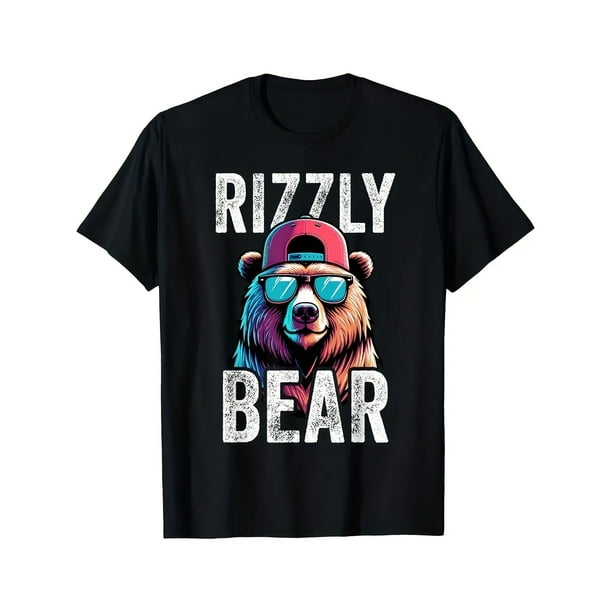 Rizzly Bear Grizzly W Rizz Rizzler Fun Rizz T-shirts for boys and girls