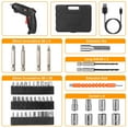 thumbnail image 5 of Ensemble de 47 Pcs Perceuse Sans Fil Tournevis Électrique Perceuse Bits Rechargeables, 5 of 5