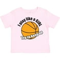 thumbnail image 3 of Inktastic I Play Like a Girl... Try to Keep Up Girls Toddler T-Shirt, 3 of 5