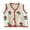 Watermelon Red, variant on lnmuld Cute Sweaters Baby Girl Boy Vest Fall Winter Clothes Thick Warm Small Vest Sleeveless V Neck Outerwear Kids Size:6-12 Months