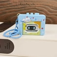 thumbnail image 2 of Retro Music Player Keychain Music Box with Decorative Designs Builts In Melodies for Relaxation Adventure Bag Charm, 2 of 9