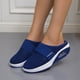 thumbnail image 1 of Sandalias de cabeza redonda de malla con medias pantuflas huecas ligeras con plataforma para mujer Wmkox8yii hj789, 1 of 6