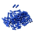 thumbnail image 1 of 100 Piezas Tapas del Extremo del Cable del Freno Macarena Azul de Aleación de Aluminio, 1 of 7