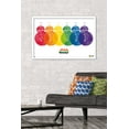 thumbnail image 2 of Star Wars: Saga - BB-8 Pride Wall Poster, 22.375" x 34" Framed, 2 of 6