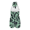 thumbnail image 4 of Byworldtasic Women's Print Halter Jumpsuit Summer Sleeveless Tops Wide Leg Going Out Short Rompers, 4 of 7