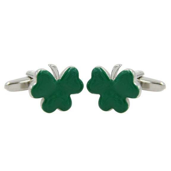 Toyvian Cuff Links Mens Clover Cufflinks Multi 1 Pair
