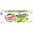 thumbnail image 6 of Canada Dry Caffeine Free Zero Sugar Ginger Ale and Lemonade Soda Pop, 12 fl oz, 12 Pack Cans, 6 of 11