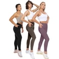 thumbnail image 5 of FUNING Leggings with Pockets for Women, High Waisted Tummy Control Workout Yoga Pants, 5 of 7