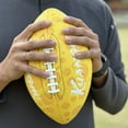 thumbnail image 2 of Kuangmi Cheese Yellow Composite Football, Official Size (Ages 14 and up), 2 of 5