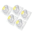 thumbnail image 4 of 5Pcs Grain Sealed Storage Bag Reusable Transparent Grain Storage Bag for Rice Cereals Flour Nuts 5kg, 4 of 5