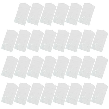 OUNONA 30pcs 60x120cm Clear Plastic Garment Bags for Clothes Cover Disposable Storage at Home Shop Outdoor