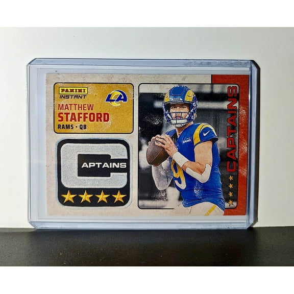 Matthew Stafford 2024 Panini Captains NFL #32 Card Los Angeles Rams 1/351