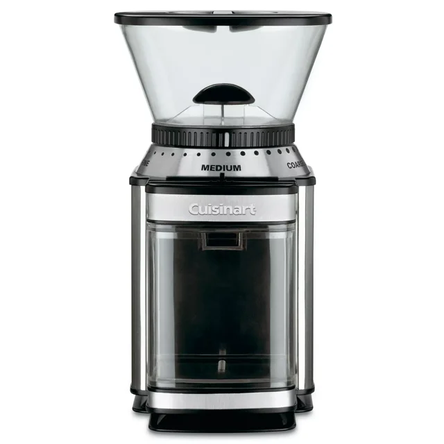 Cuisinart Supreme Grind 32 Cup Electric Burr Coffee Grinder Stainless Steel Open Box