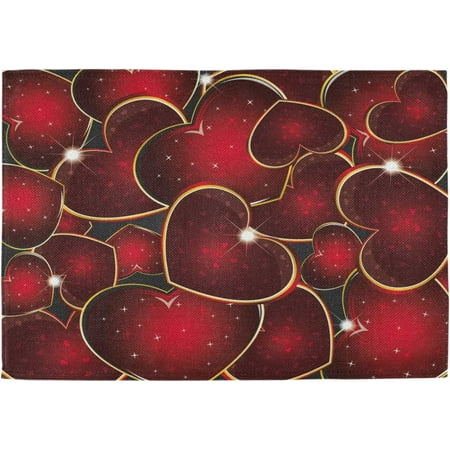 

Mardi Gras Zigzag Harlequin Fleur De Lis Placemats Table Mats Set of 4 Heat-Resistant Washable Clean Kitchen Place Mats for Dining Table Decoration