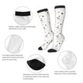 thumbnail image 5 of Fotbe Cute Poodle Dog print Women's Men's Novelty Crew Socks Cotton Socks Knee High Socks for Walking,Running,Nurses,Pregnancy, 5 of 8