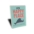 thumbnail image 3 of Marthas Vineyard Beach House Novelty Decor, Metal Wall Sign - 10x14 Inches, 3 of 4