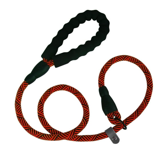 Dog Training Slip Leash, Dog Slip Lead, Puppy Obedience Recall Training Lead, Heavy Duty Rope ， Comfortable Handle, for Medium Large Dogs