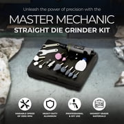 Master Mechanic .25 Inch Straight Die Grinder Kit w/Aluminum Housing