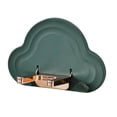 thumbnail image 1 of pitrice Sèche-Cheveux Pliant Sans Perçage Rangement Mural - Vert, 1 of 9