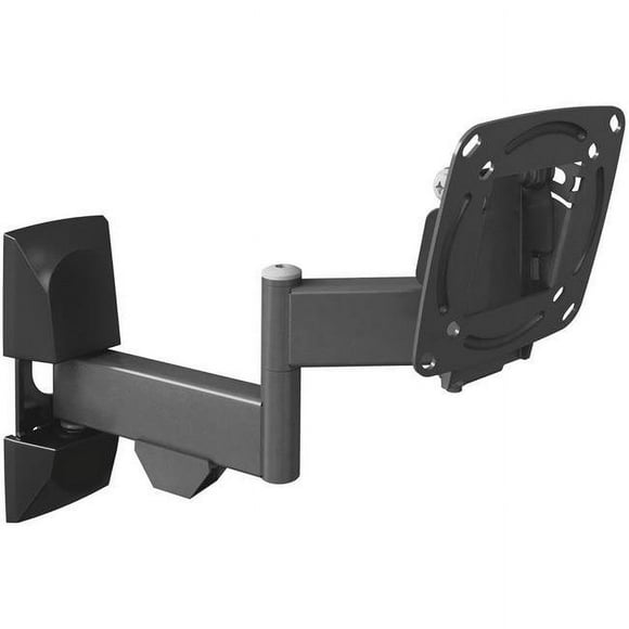Barkan 13in- 29in Full Motion - 4 Movement  Flat / Curved TV Wall Mount  Up to 33 lbs  Black  Lifetime Warranty