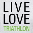 thumbnail image 3 of CafePress - Live Love Triathlon Light T Shirt - Men's Classic Graphic T-Shirt, 3 of 4