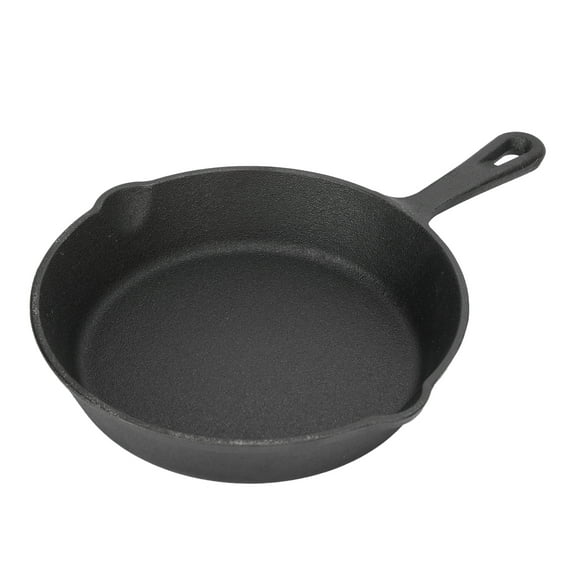 Frying Pan,Cast Iron Skillet Even Cast Iron Pan Oven Safe Skillet Eco-Friendly Materials